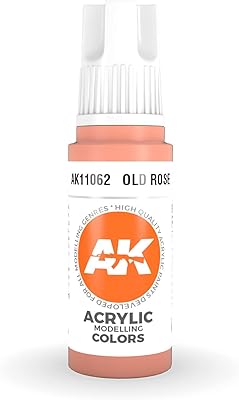 AK-Interactive 3rd Gen Acrylic Old Rose 17ml 11062 - Model Building Paints and Tools # AK1062