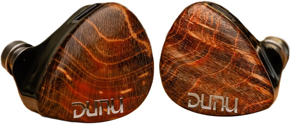 DUNU x Gizaudio Da Vinci IEMs 2DD+4BA Hybrid Drivers in Ear Monitor, 5-Way Frequency Crossover HiFi Wired Earbuds with 3.5/4.4mm Detachable Cable for Musician Audiophile (Da Vinci)