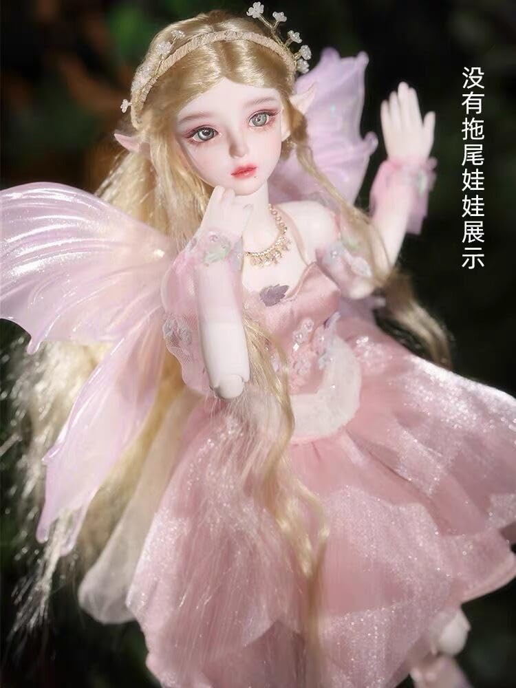 Amazon.co.jp: フルセット！41cm！天使 ハープ 妖精 花冠 エンジェル