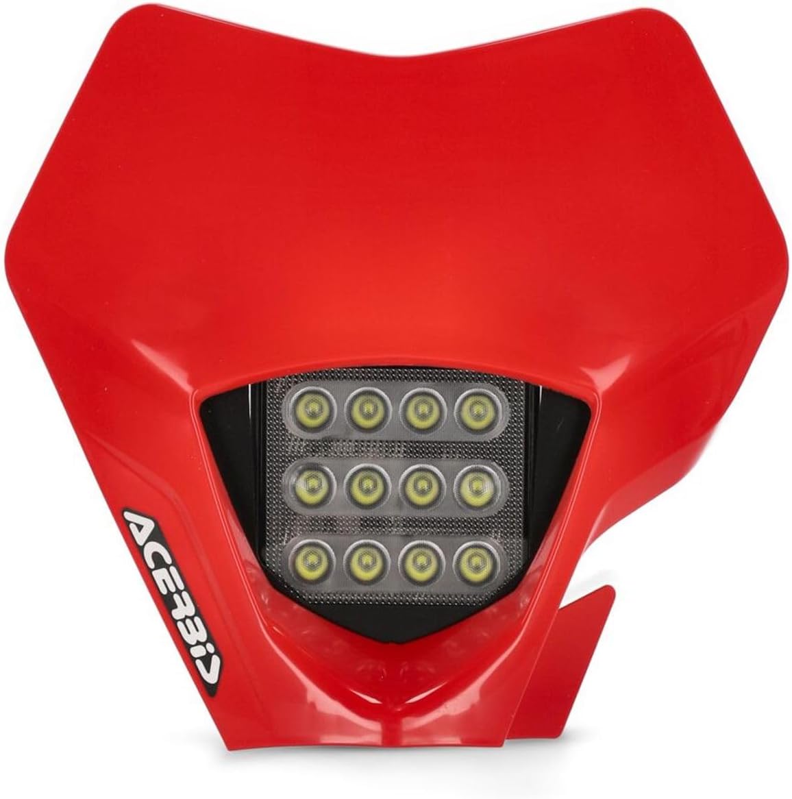 Acerbis LED VSL Headlight Red Compatible with GASGAS EC 300 2021-2023/EC 250 2022-2023 - 2895690004