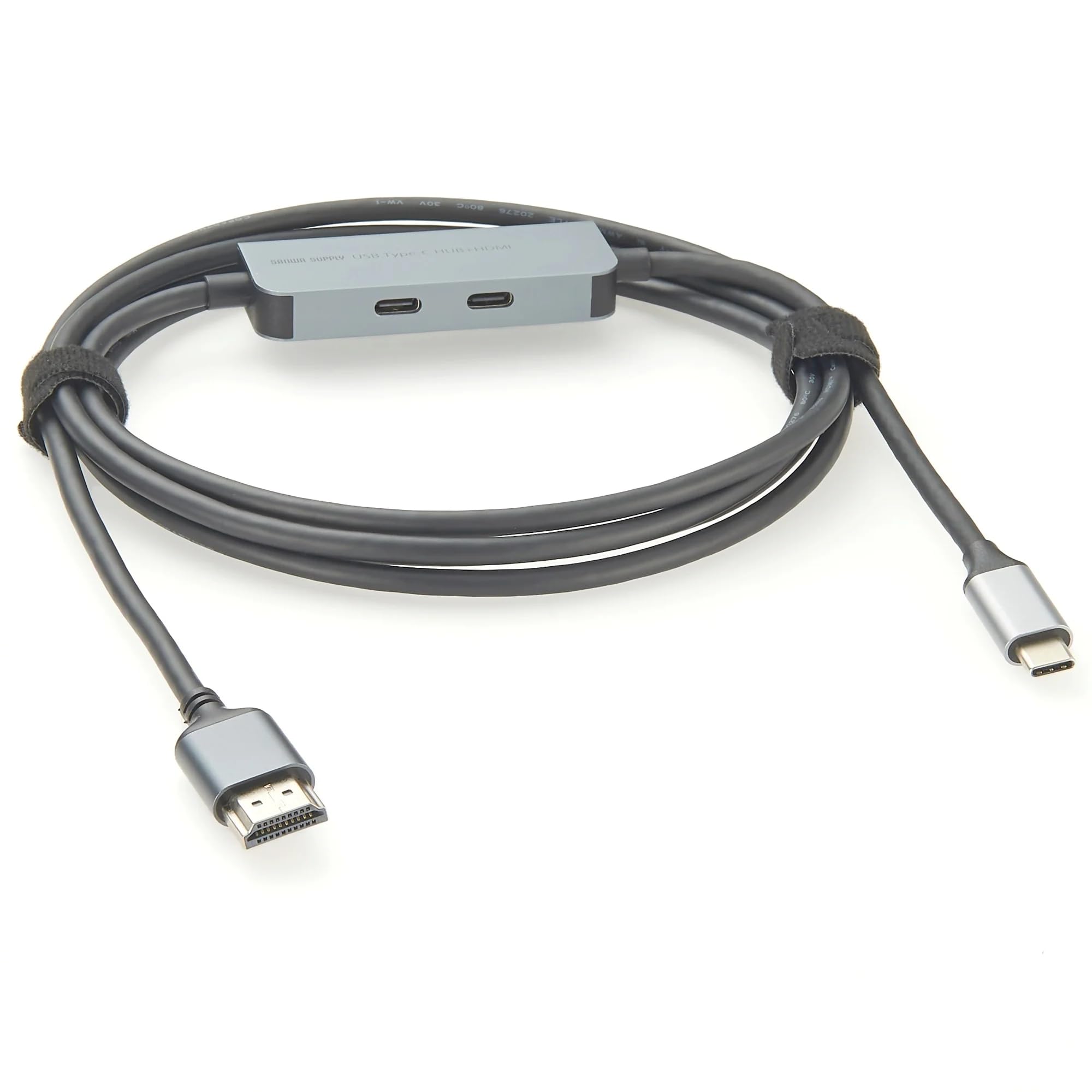 PCM USB C na HDMI Multiport adapter kabel z funkcją ładowania, model PK103-200