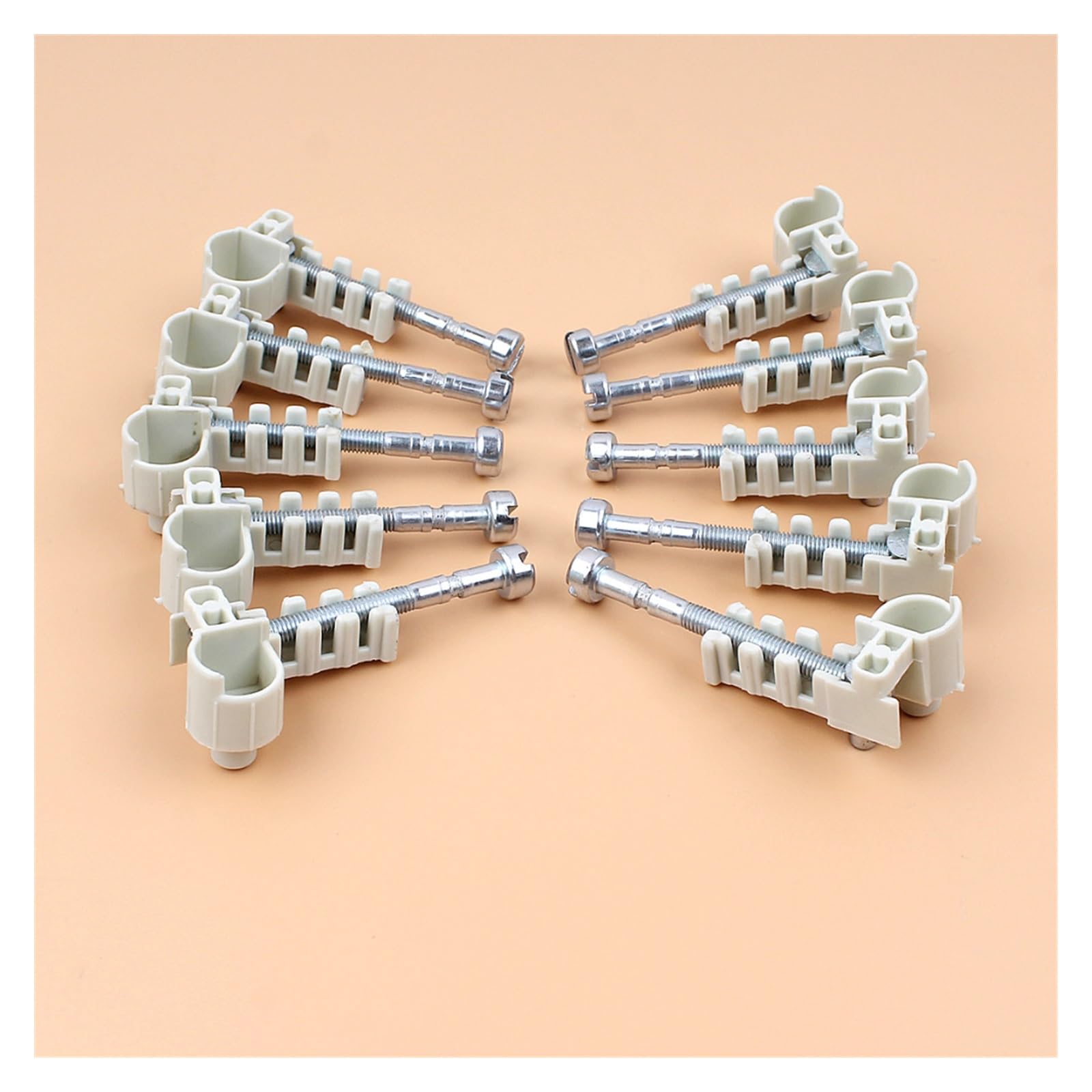 Kit de Tornillo de Ajuste de Tensor de Cadena de 10 Piezas for Stihl 018 017 ms180 ms170 ms250 ms230 ms210 025 023 021 Parte de Repuesto de Motosierra