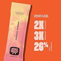 Vista 3 de SALTT Electrolytes Powder Flavored Drink Mix - Endless Summer - 30 Hydration Packets - Magnesium, Potassium, Sodium, Trace Minerals - Zero Sugar &