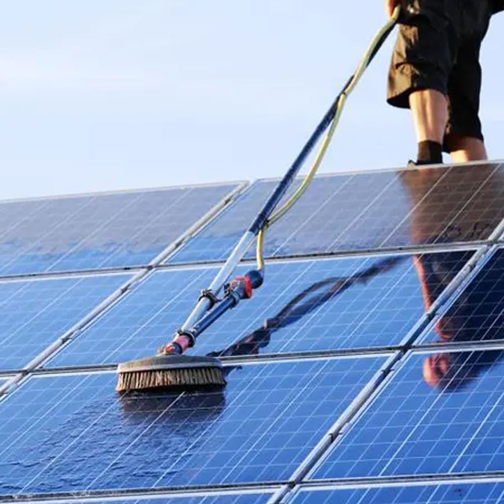 Limpiador de Placas y Paneles Solares Fotovoltaicos 5 Ltr Concentrado | Elimina suciedad, polvo, grasa y restos ambientales para mantener el máximo rendimiento de los paneles. Biodegradable.