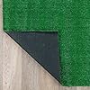 Amazon.com: Rugshop Artificial Turf Solid Grass for Backyard, Garden ...