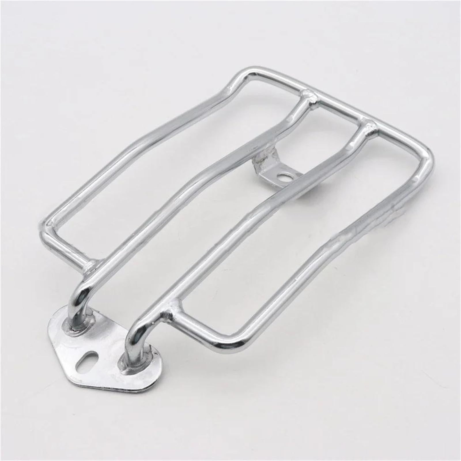 Durable et robuste Porte-bagages De Garde-boue Arrière Pour Siège Solo Moto, Pour Harley XL Sportsters Iron 48 883 XL1200 2004 – 2019(Argent)