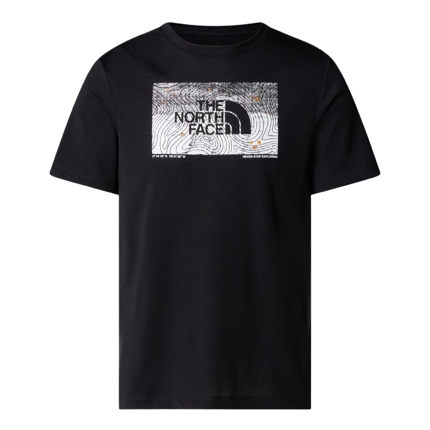 The North Face Men's Foundation Abstract Graphic T-Shirt, TNF Black, S