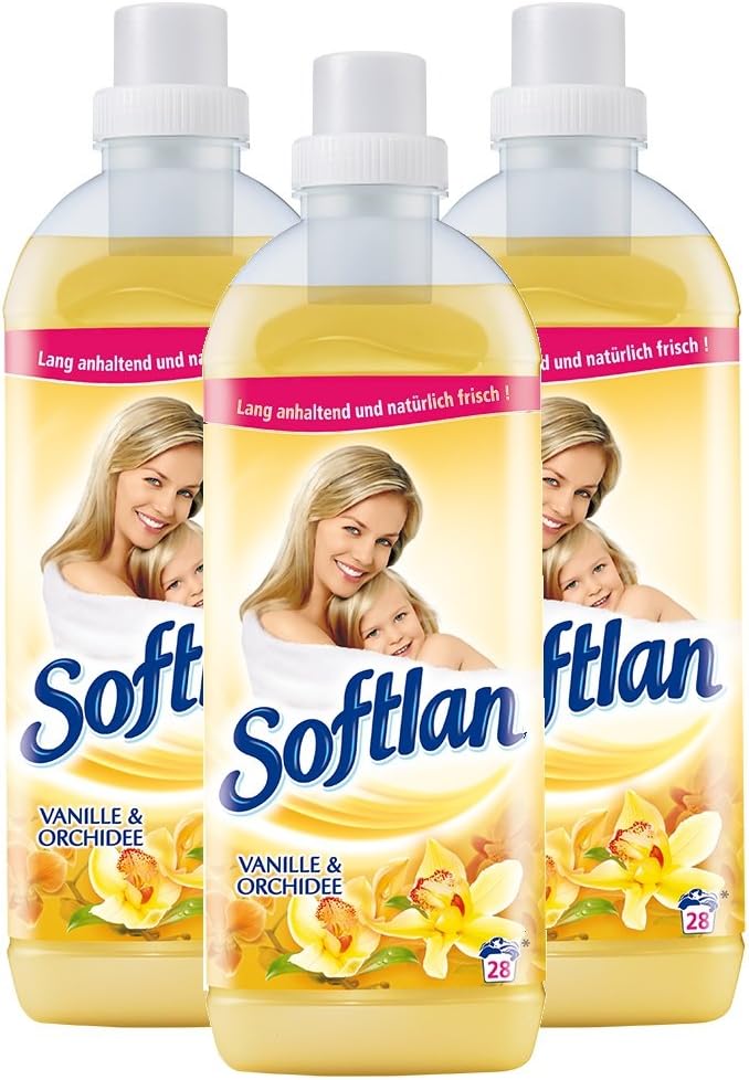 Softlan Vanilla & Orchid softener 3 x 1l