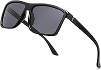 Vista 27 de NIEEPA Gafas de sol polarizadas deportivas para hombre, gafas de marco cuadrado NP1007
