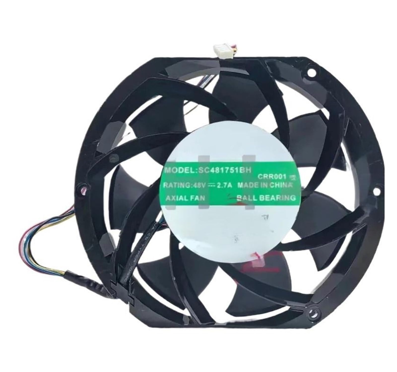 YMUGUEGH Dc fan SC481751BH 48V 2.7A 17CM Cooling Fan(Four-Wire)