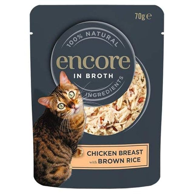 Encore Pechucga de pollo con arroz integral 70g