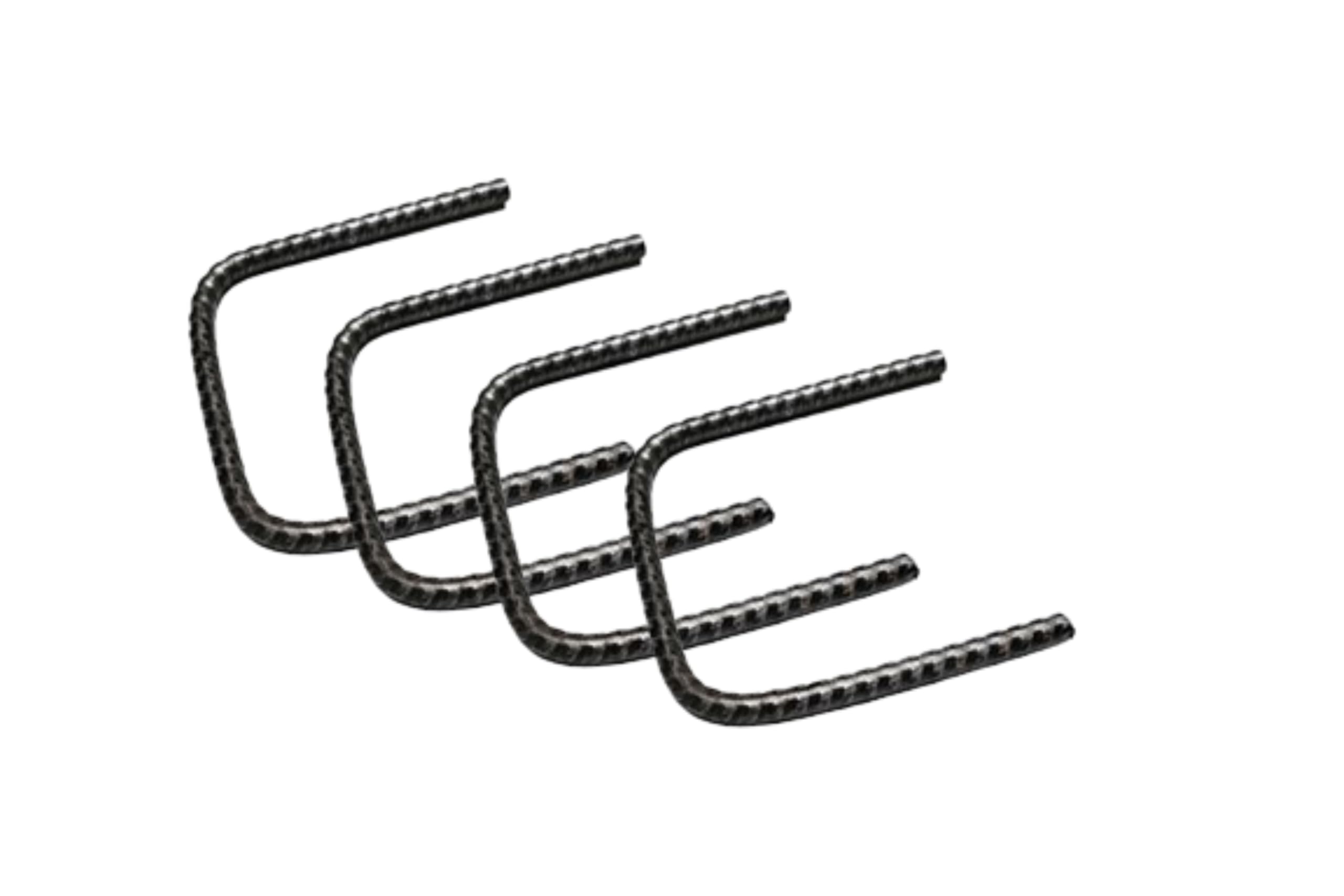 H:100mm S:200mm 10er Ø8 mm U-Bügel Baustahl Steckbügel Betonstahl Bügel Bewehrungsstahl für Ihre Bauvorhaben