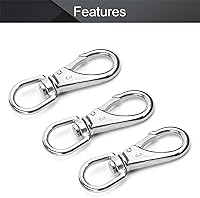 Vista 3 de MroMax - Gancho para ojos, mosquetón de acero inoxidable 304