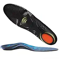 Heavy Duty Plantar Fasciitis Insoles Men Women, 240lbs Ultimate Comfort High Arch Support Shoe Inserts, Work Boot Orthotic Insoles for Plantar Fasciitis, Flat Feet, Pronation and Heel Pain