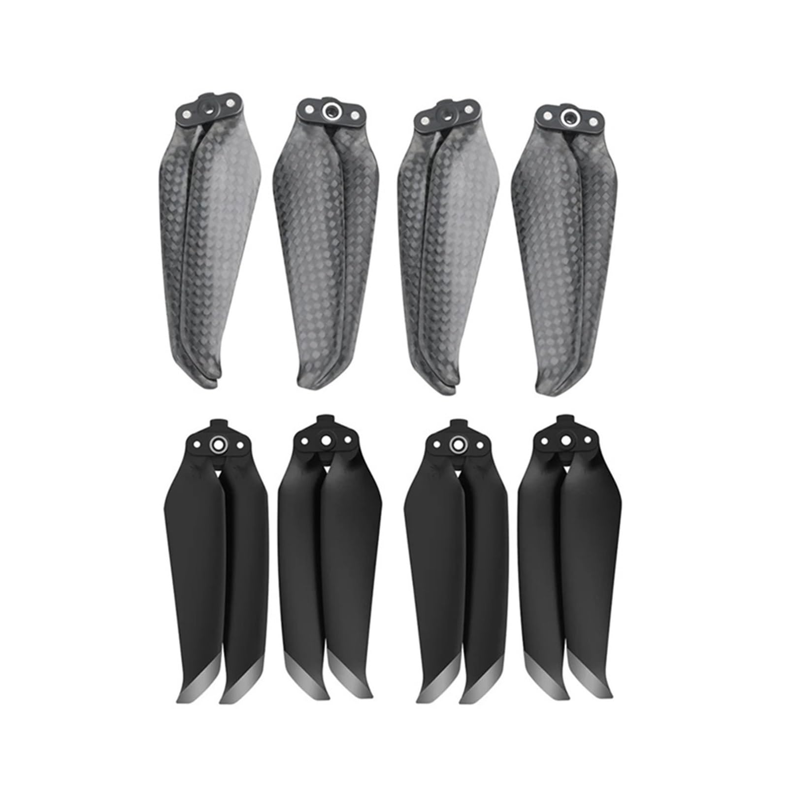 4 pezzi Air 2 2S 7238F, compatibile con DJI, pale dell'elica di droni(Plastic Blade golden)