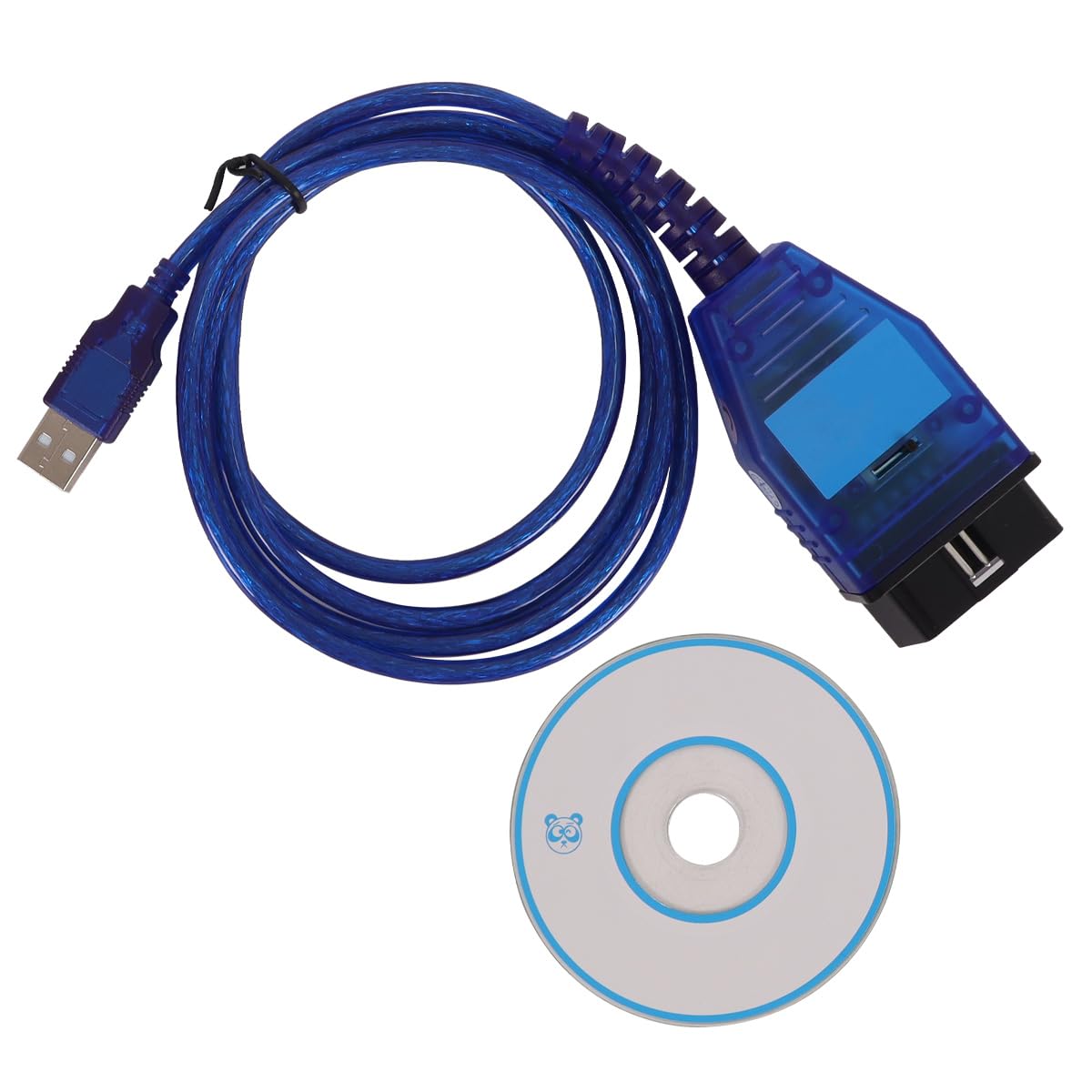 Gutol OBD2 Diagnostic Cable, USB Car Diagnostic Cable Real and Best FTDI FT232RL Chip, Stable Data Transmission, Fit for Felicia MK 1 MK