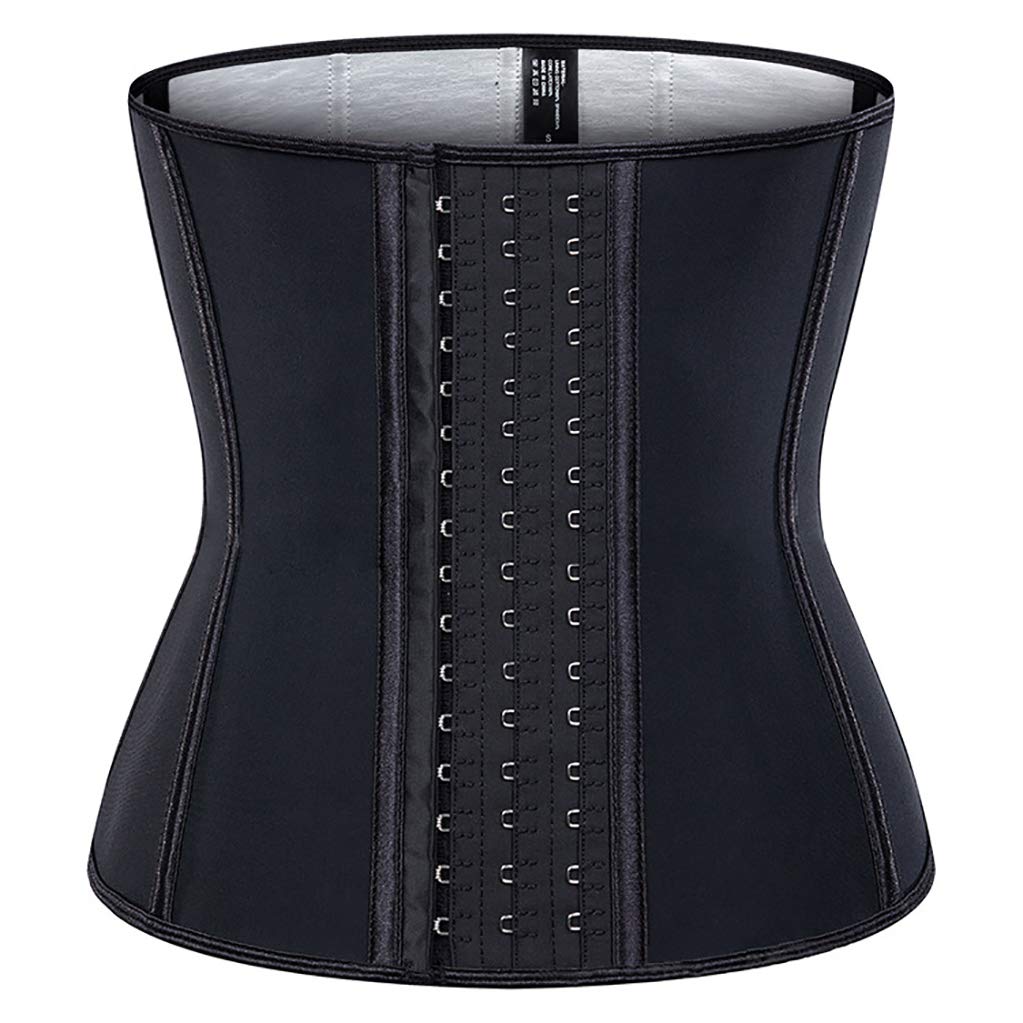 Ceinture de Sudation Femme,Ceinture Abdominale,Ceinture Amincissante,Soutien du Dos,Fitness Sauna Perte de Poids,Ajustable Ceinture de Minceur,Noir,XL