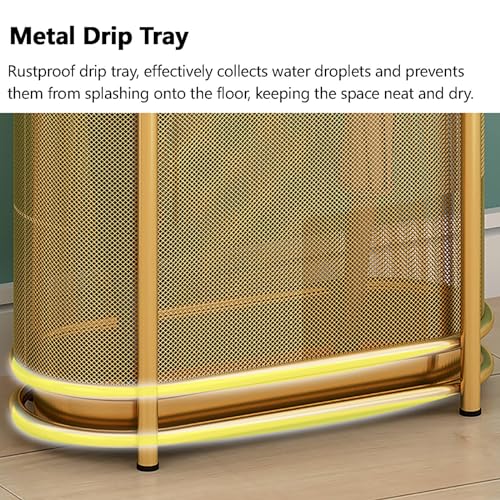 Support de parapluie créatif pour garder une entrée de maison propre