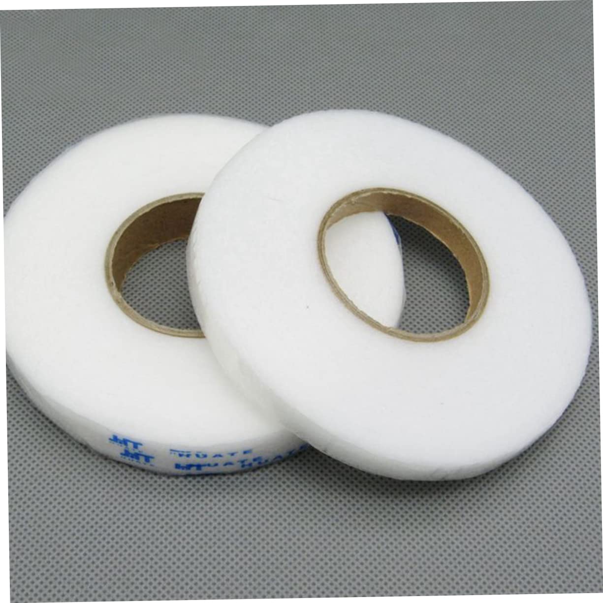 TEHAUX 8rouleaux Ruban Double Face Non Tissé Pour Vêtements Bande Thermocollante Large Blanc Pour Accessoires De Couture Et Ourlets