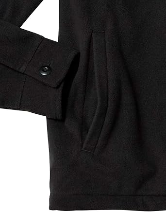 Amazon Essentials Men's Long-Sleeve Polar Fleece Shirt Jacket for Winter, Jackets