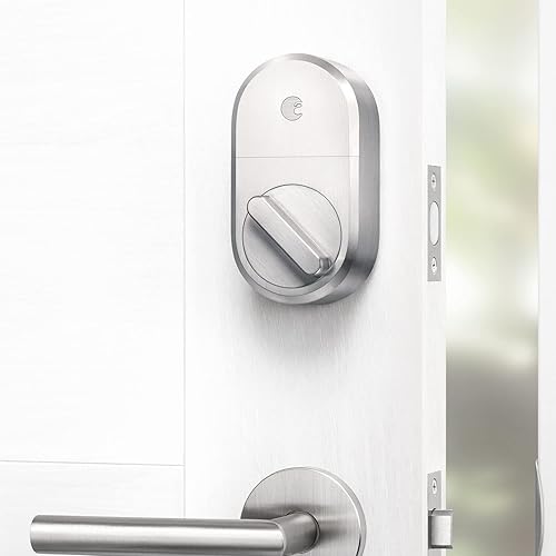 Miniatura 4 de August - Cerradura inteligente para el hogar se conecta a Wi-Fi satinada