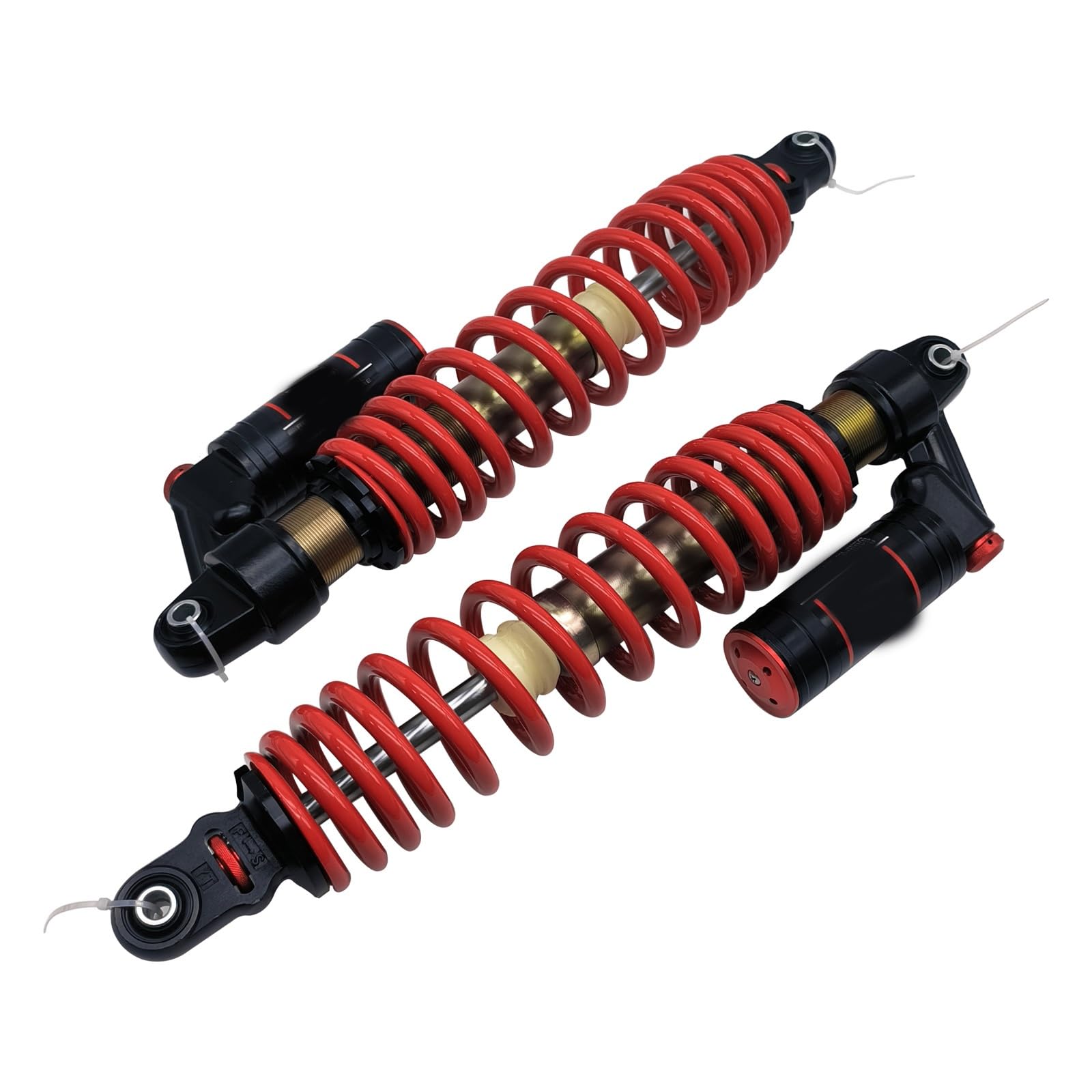 2 Uds Amortiguador De Impacto Frontal Conjunto Rojo O Blanco para Liangzi Odes 1000 ATV Quad GO Kart Piezas No.17001010120