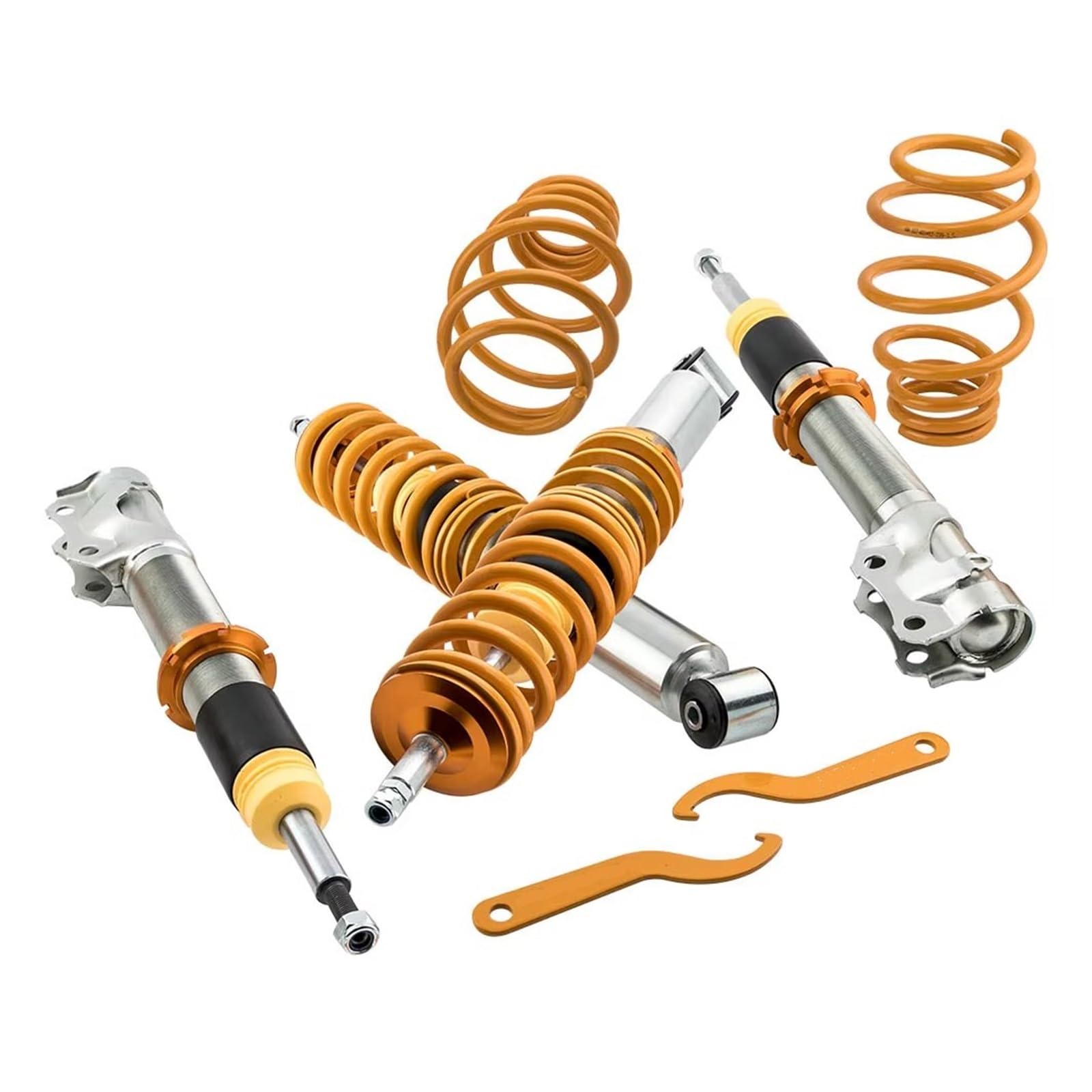 Amortisseur Susp Pour VW Pour Polo 6N MK3 Suspension Avant Arrière Gauche Droite Kit De À Ressorts Réglables