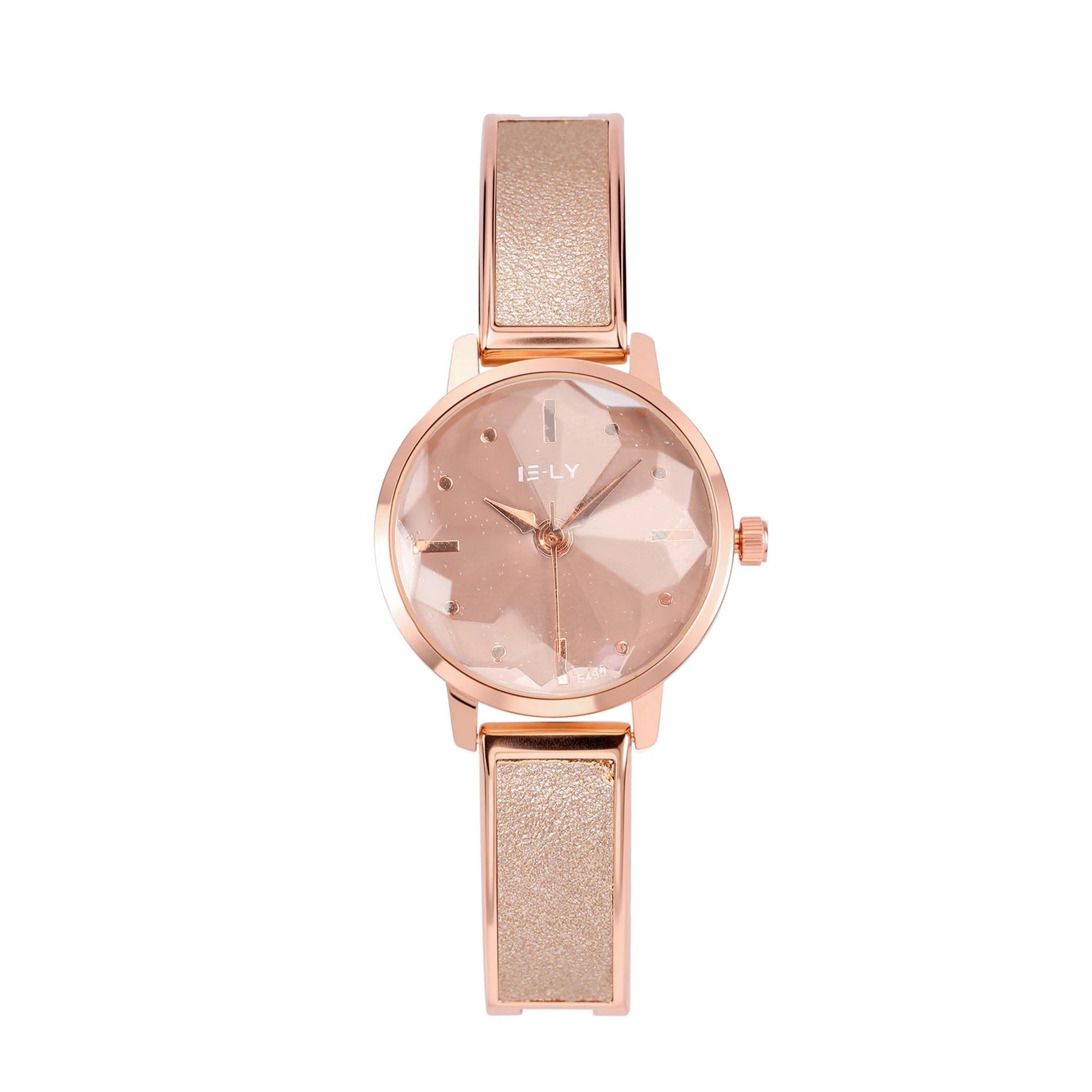 JSDDE Damen Armbanduhr Elegant Spangenuhr Zeitlos Design Kleideruhr Damenuhr Fashion Analog Quarzuhr