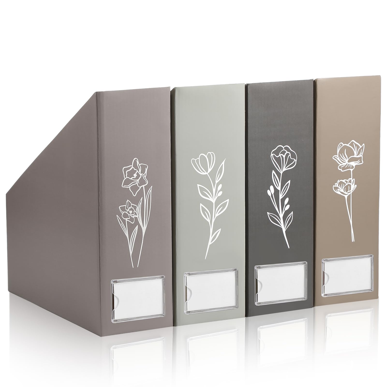 BOMP!MAGAZINE 4冊セット Amazon.com: AmazingSpark Set of 4 Boho Floral Magazine File Holder
