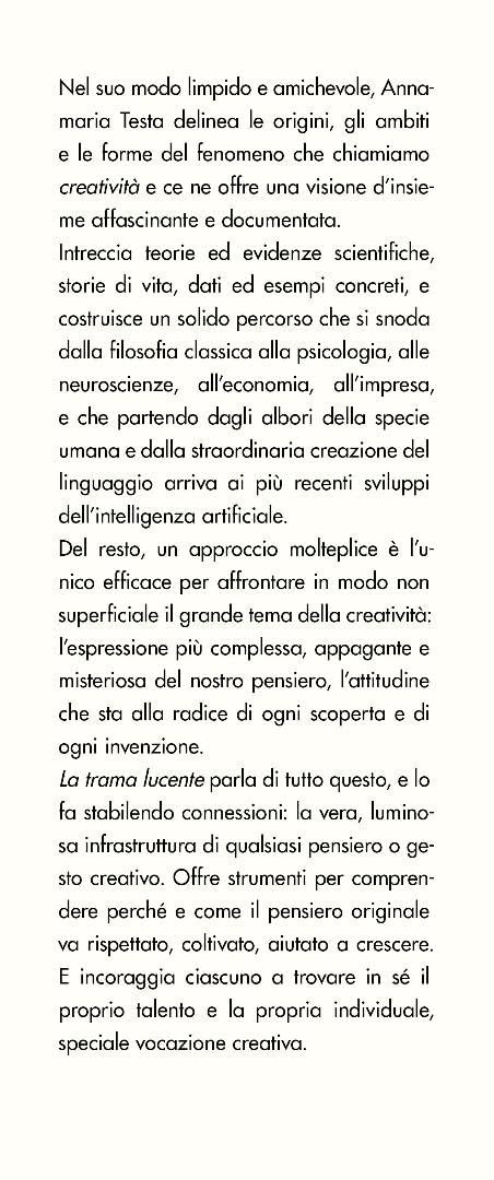 La trama lucente (Saggi)