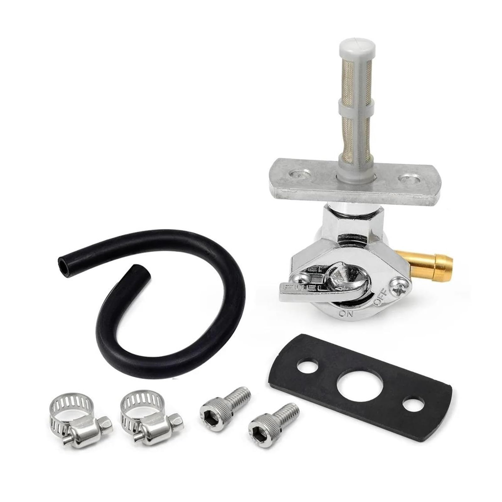 Grifo de combustible de 8 mm contra tirones de motor en Yamaha Raptor 660 y Warrior 350 5