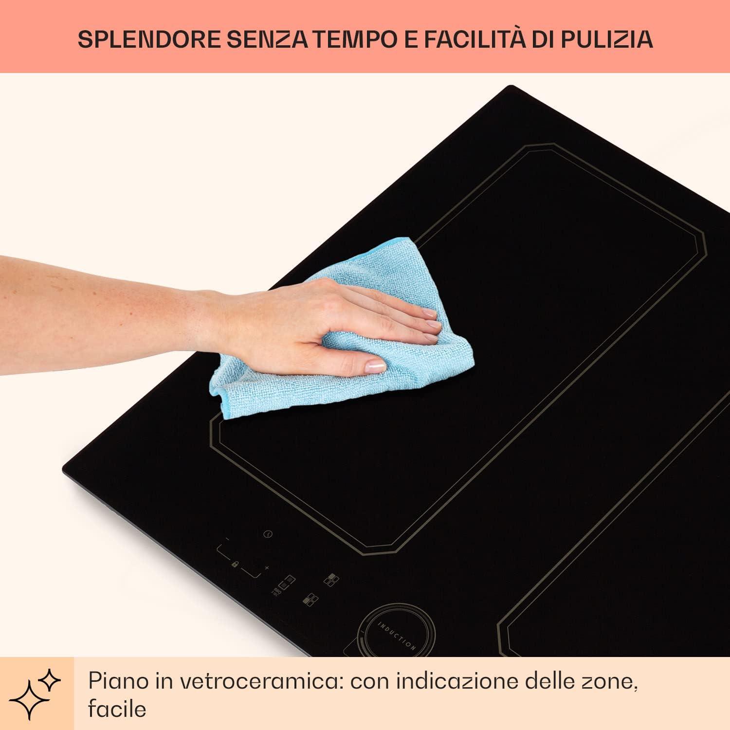 Klarstein Piastra Induzione, Piano Cottura Induzione 3500w, Fornello Elettrico con Controllo Smart Touch, Piano Cottura Induzione 2 Fuochi con Display Digitale e Timer, Piano Cottura Elettrico 240v Klarstein Piastra Induzione, Piano Cottura Induzione 3500w, Fornello Elettrico con Controllo Smart Touch, Piano Cottura Induzione 2 Fuochi con Display Digitale e Timer, Piano Cottura Elettrico 240v