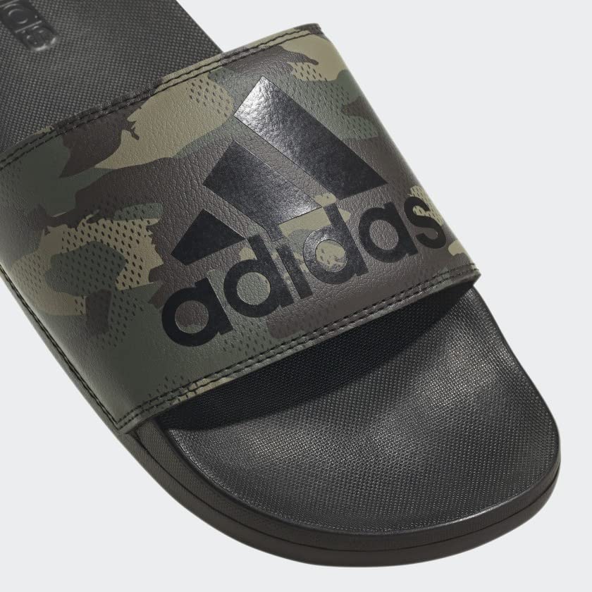 Image of adidas Adult Adilette Comfort Sandals Core Black /Core Black /Carbon 15