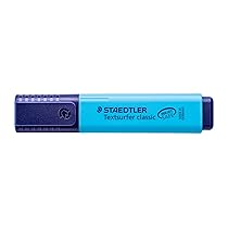 STAEDTLER evidenziatore Textsurfer Classic, colore azzurro, confezione da 10 pezzi, 364-3