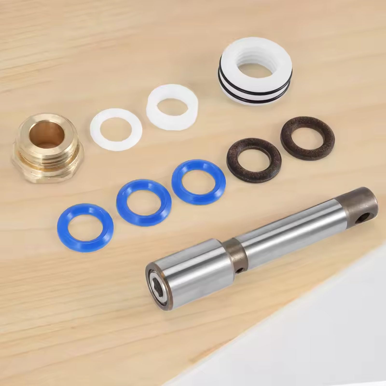 Pezzo di ricambio Facile installazione per pompe spruzzatore airless 119pro Strumento elettrico Riparazione Accessori Guarnizione Pistone R Set di riparazione per spruzzatore Accessori per riparazione