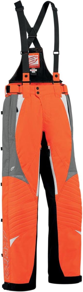 Arctiva Comp RR 7 Shell Bibs , Distinct Name: Orange, Primary Color: Orange, Size: 32, Gender: Mens/Unisex 3130-0782