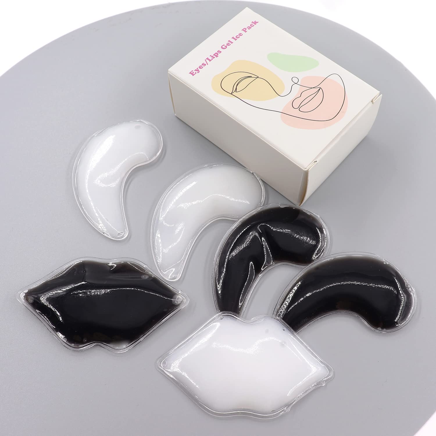 Buy Lip ice Pack, Eye ice Pack, Gel ice Packs for Eyes and Lips, Used