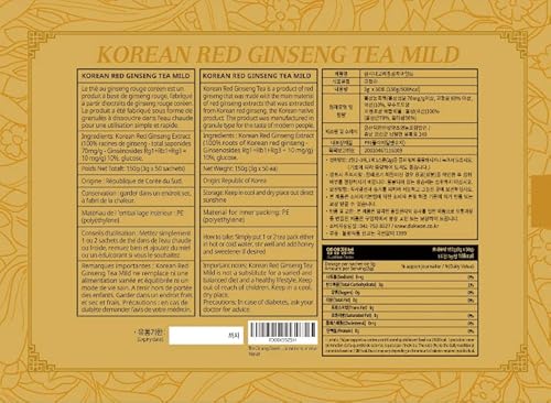 Samsidae 8809112988150 Korean Panax Red Ginseng Tea thumb #5