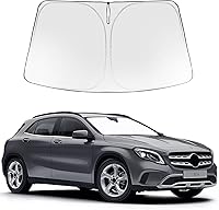 Vista 81 de Proadsy 2025 - Parasol para parabrisas actualizado con ajuste personalizado para Nissan Rogue 2014-2020, protector plegable de 4 capas