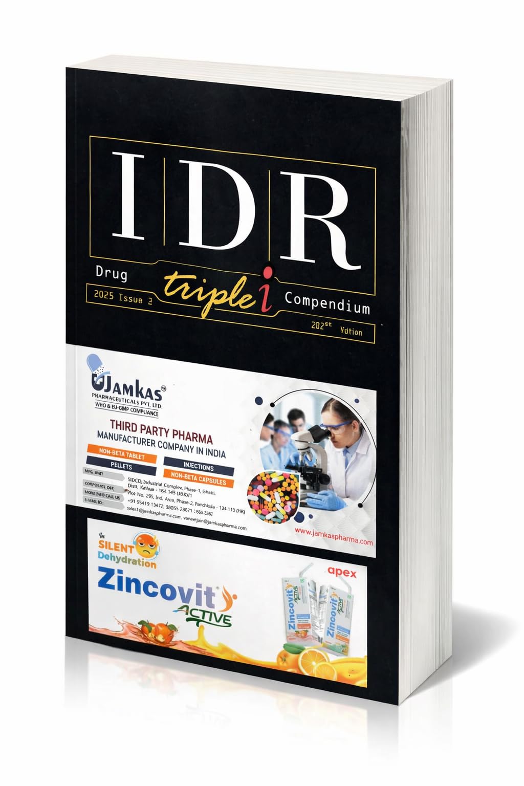 IDR Drug Triple i Compendium 2025 – 31st Year Edition | Latest Drug Reference Guide for Medical, Pharma & Healthcare Professionals | Industry Reference Annual (ISSUE 3 2025)