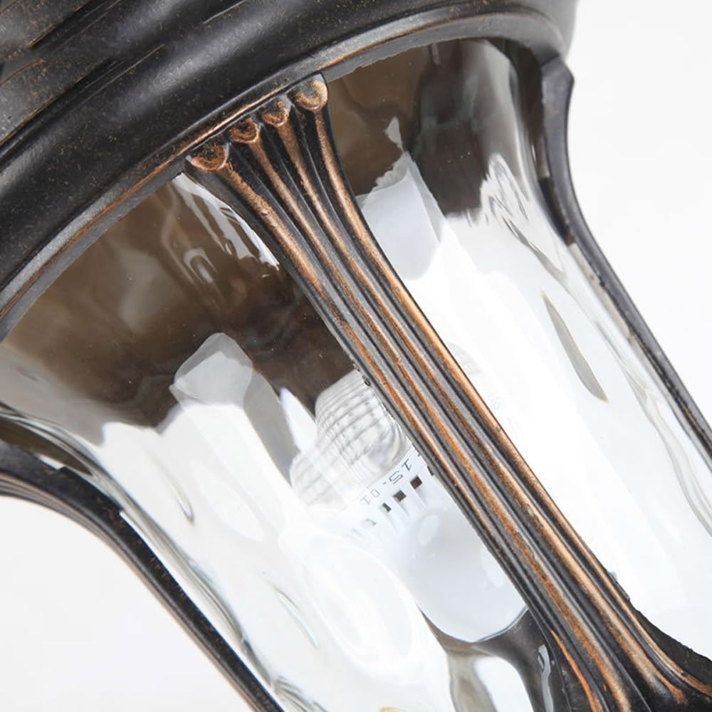 Générique Luminaire haut de gamme européen avec verre ondulé à l'eau