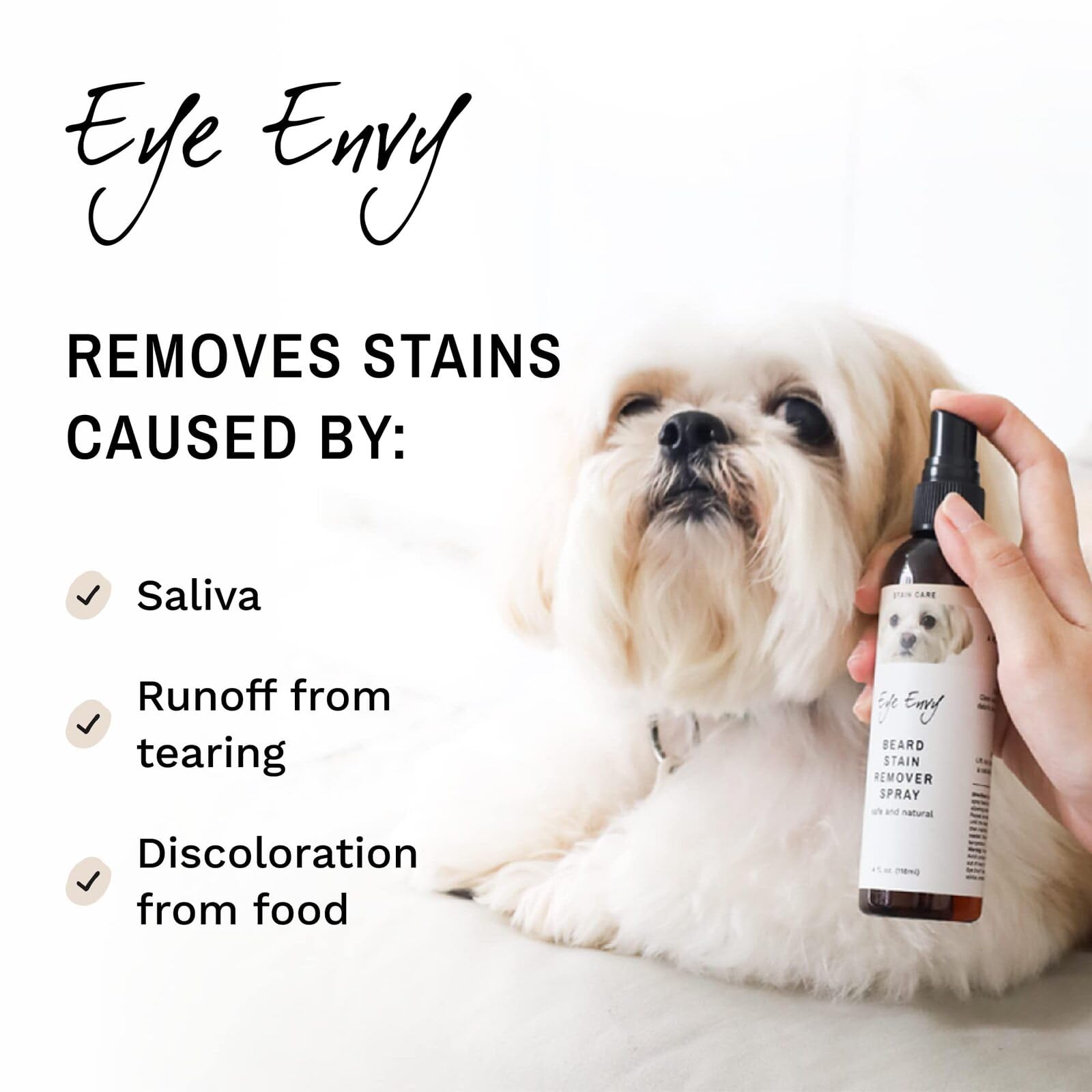 Eye Envy off The Beard Spray Barba e musetto Cani e Gatti 236 ml