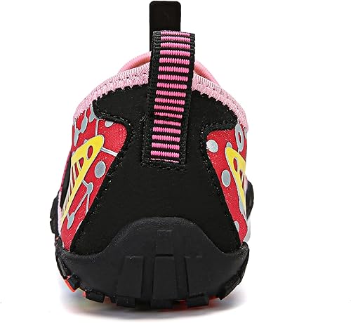 Miniatura 9 de UBFEN Zapatos de agua para niños y niñas, calcetines acuáticos descalzos, playa, deportes, natación, piscina, secado rápido, ligeros, niños pequeños
