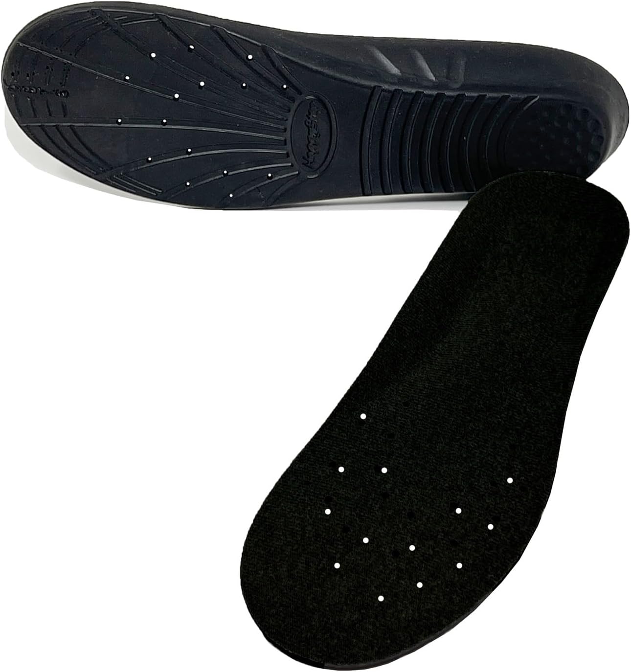 Memory Foam Insoles - Replacement Inserts for Sneakers & Work Boots - Plantar Fasciitis & Foot Pain Relief - Standard Fit Orthotic Arch Support, Cushioning, Shock Absorption for Men & Women