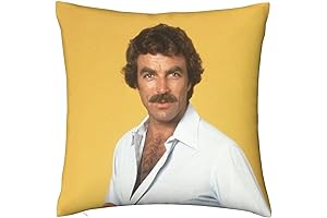 Tom Selleck Throw Pillow Cover: The Perfect Way to Add a Touch...