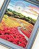 RIOLIS - Hitachi Seaside Park 2130, Cross Stitch Kits 11¾" x 15¾", Cross Stitch Kits for Beginners & Advanced, Crossstitching Kit Adult, Embroidery Counted Stitching Kit #4
