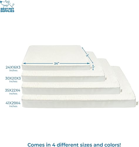 Miniatura 9 de Best Pet Supplies - Tienda de campaña para mascotas, cama suave para perros y gatos, lino arena, 19 x 19 x 19 pulgadas de alto