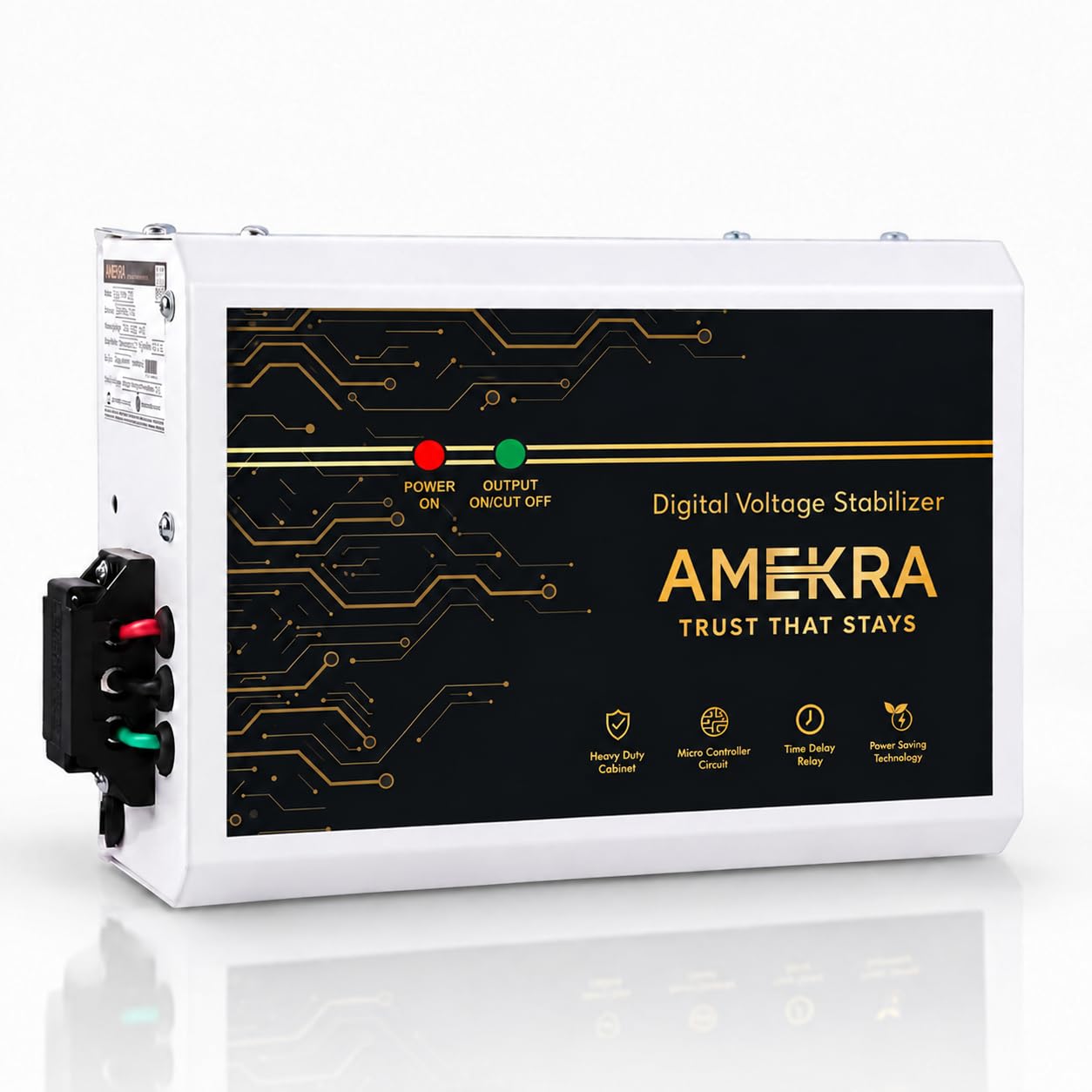 Amekra Voltage Stabilizer - Protect Your AC! -1