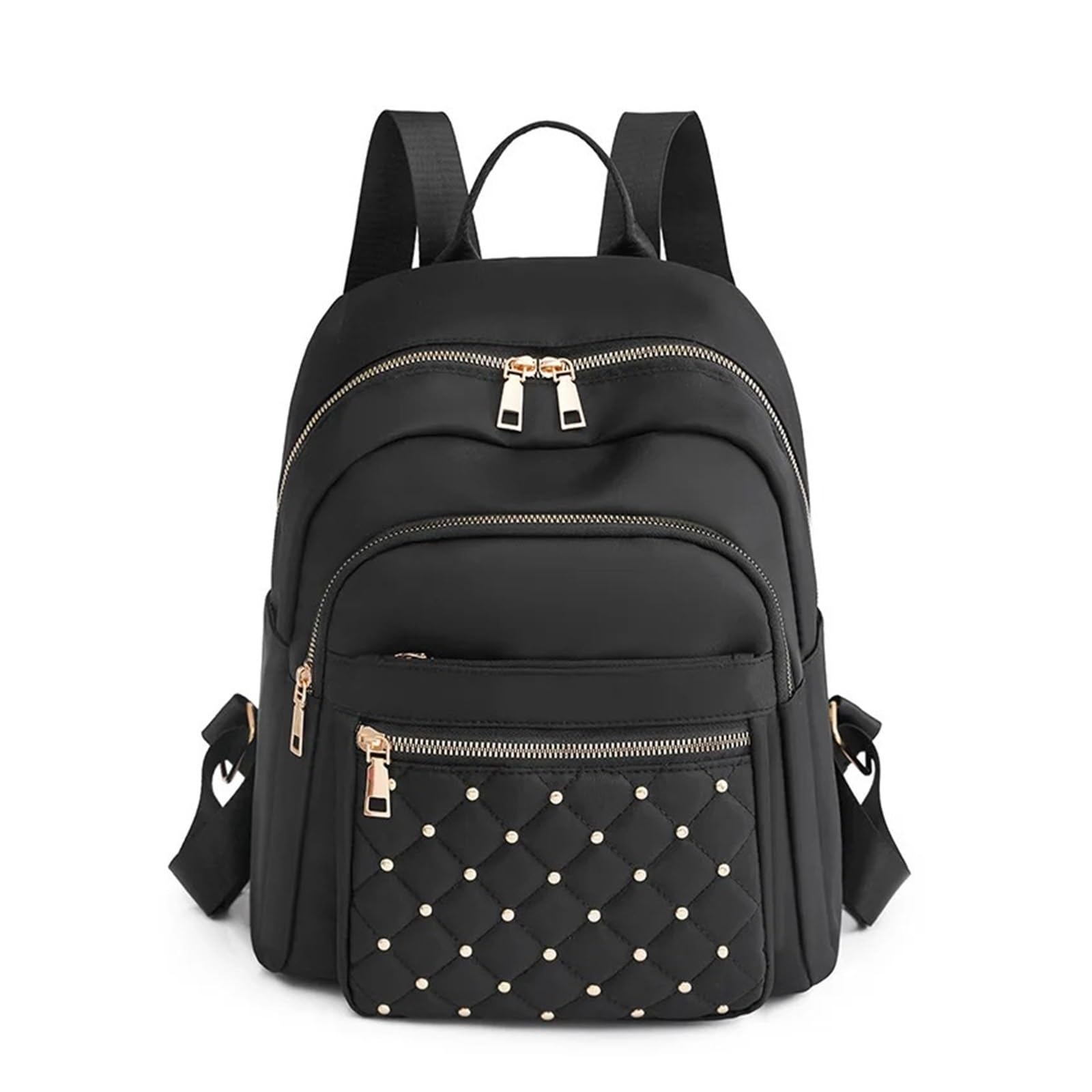 Cuir PU solide et finitions vintage pour le sac à dos classique femme SCRUBY