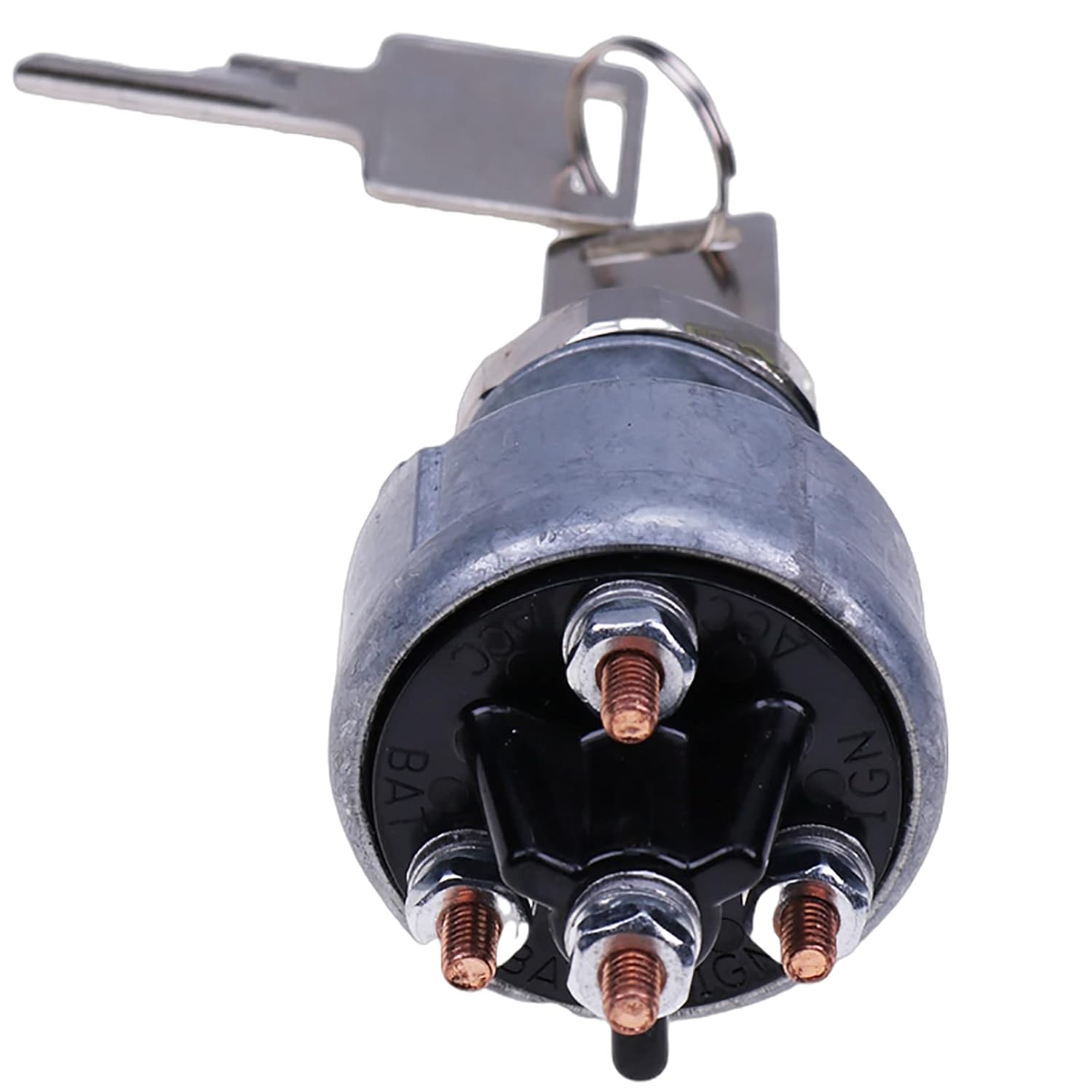 FridayParts Ignition Switch Key Compatible for Bobcat Excavator 310 313 320 322 323 Replacement